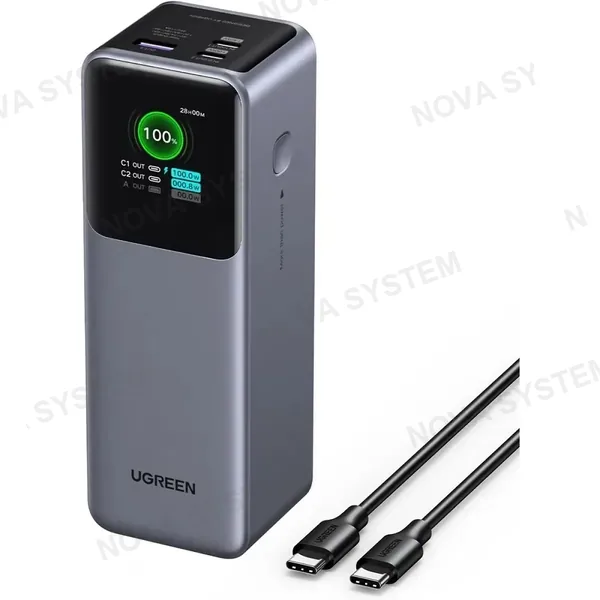 UGREEN UGREEN PB721 35524B Power Bank con Pantalla Digital 20000mAh 100W