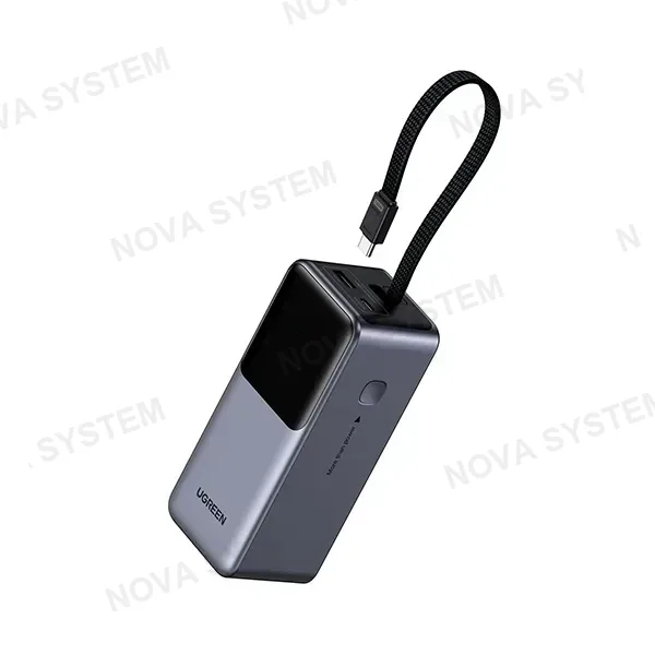 UGREEN UGREEN PB723 55365B Power Bank con Cable Integrado 20000mAh