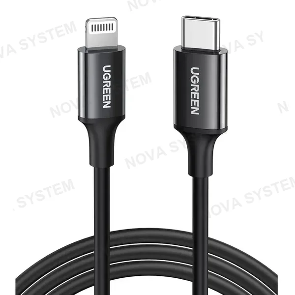 UGREEN UGREEN US171 60751 Cable USB-C a Lightning 1m Negro