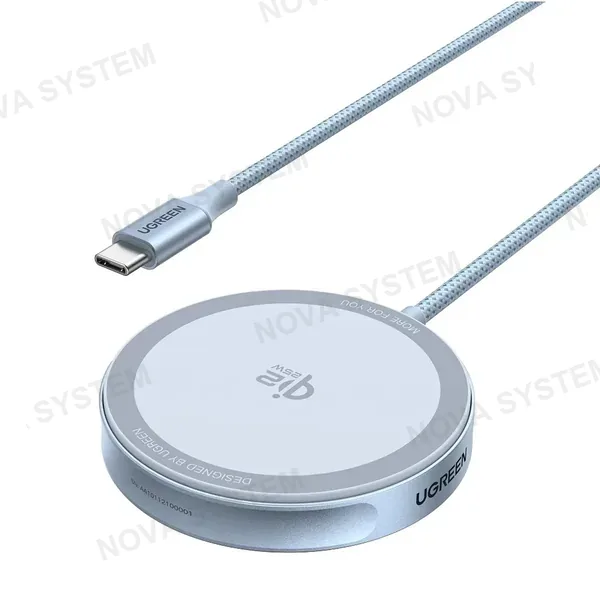 UGREEN UGREEN W753 55959 Base de carga inalámbrica magnética UGREEN MagFlow de 25W MagSafe