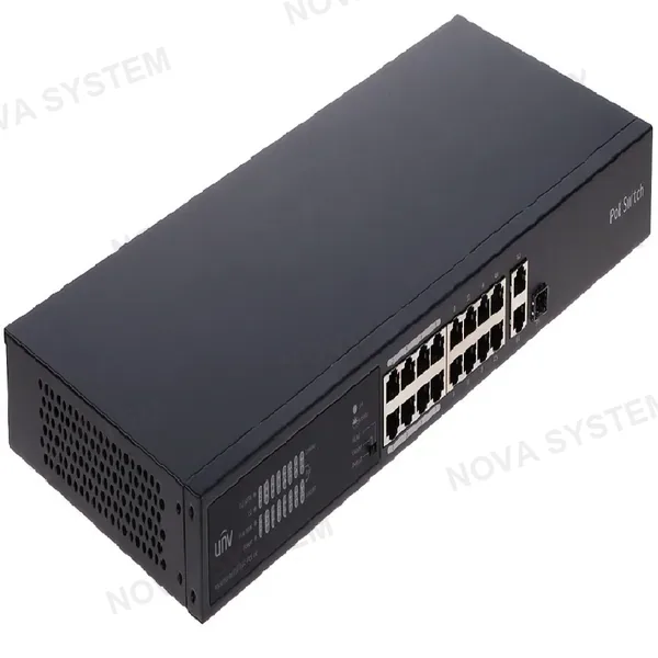 UNIVIEW UNIVIEW NSW2020-16T1GT1GC-POE-IN Switch 16 puertos POE y 1 puerto 10/100/1000
