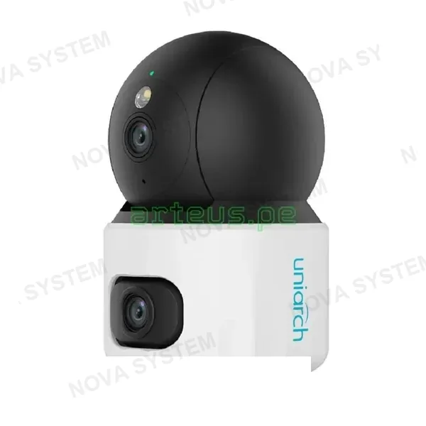 UNIVIEW UNIVIEW UHO-S3S-M33D Dual Cámara de Seguridad WIFI 2K doble lente 3MP+3MP 360°