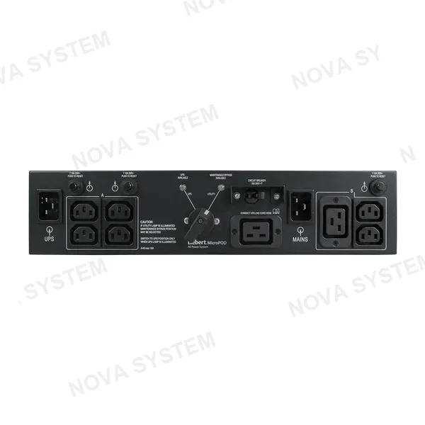 VERTIV VERTIV MP2-220L Conmutador de Bypass Liebert MicroPOD - 3kW - 230 V AC - 10A, 16A