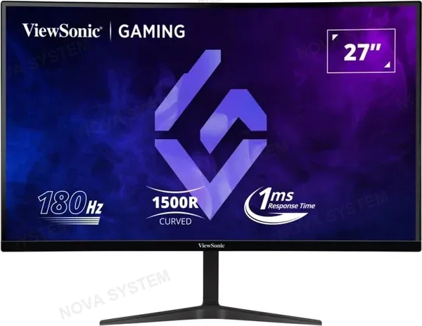 VIEWSONIC ViewSonic VX2718-2KPC-MHD Monitor Curvo 27" WQHD 2560x1440 180Hz 1ms con AMD FreeSync Premium para juegos