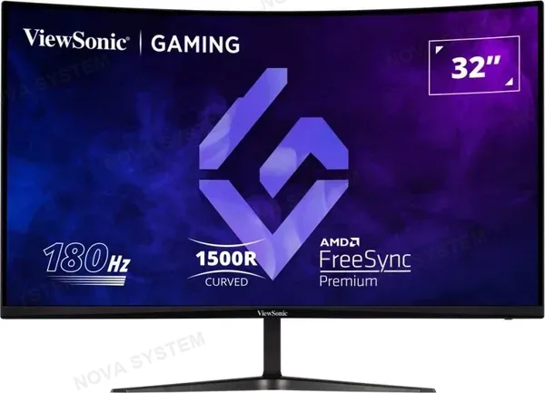 VIEWSONIC ViewSonic VX3218-PC-MHD Monitor Curvo 32" Full HD 1080p 180Hz 1ms con AMD FreeSync Premium para juegos