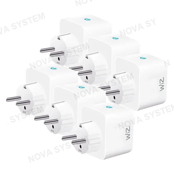 WIZ WIZ PACK-6 Enchufe Inteligente Alexa Google Home