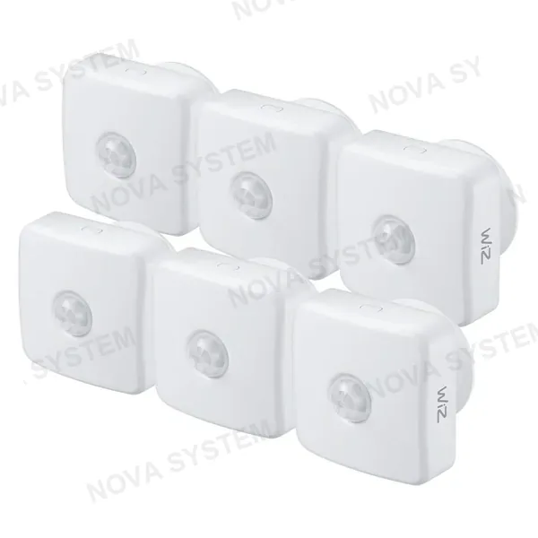 WIZ WIZ PACK-6 Sensor de Movimiento Inteligente para Pared alcance 3m