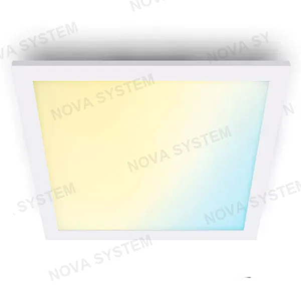 WIZ WIZ Panel LED cuadrado WIFI inteligente, luminaria 36w, blanco, 3400 lúmenes 929003227101