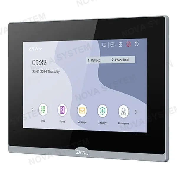 ZKTECO ZKTECO VT07-B26L-W Monitor WIFI 7" para Video Portero VEX-B25L y VE01-B24L-W