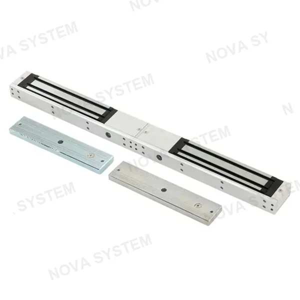 ZKTECO ZKTECO AL-280D LED Cerradura Electromagnética para Puertas Dobles de Madera