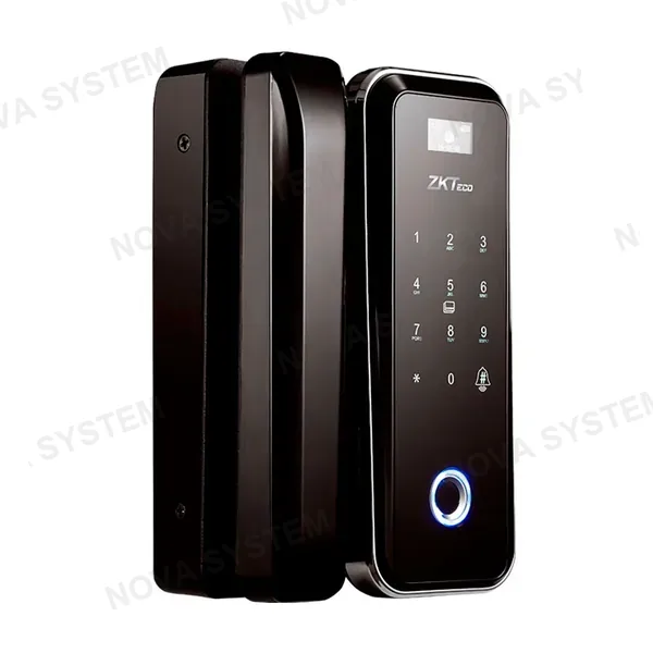 ZKTECO ZKTECO GL300W/L Cerradura Inteligente WIFI Izquierdo con Lector de Huella, Tarjeta MIFARE, PIN