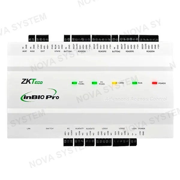 ZKTECO ZKTECO INBIO260 PRO Panel de Control de Acceso para 2 Puertas
