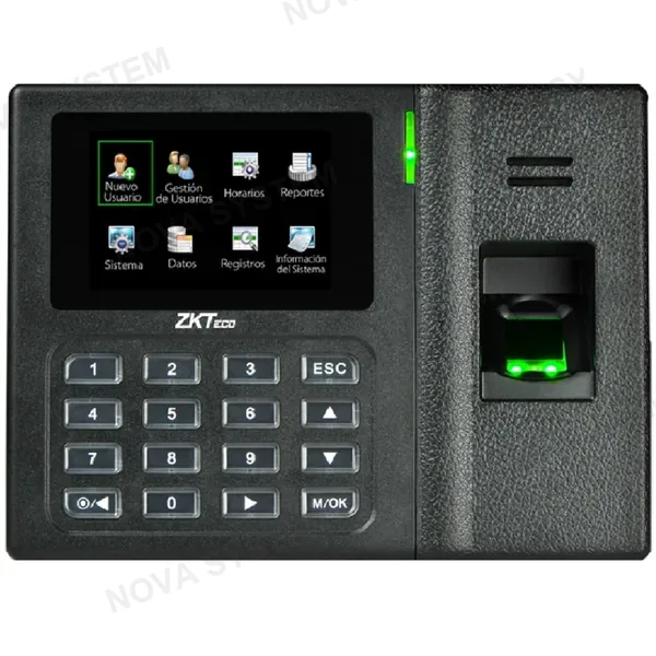 ZKTECO ZKTECO LX14 Reloj Control de Asistencia con Lector de Huella