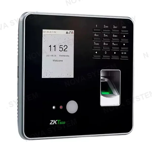 ZKTECO ZKTECO MB20 VL Control de Asistencia y Acceso con Lector de Huella, Rostro y Tarjeta