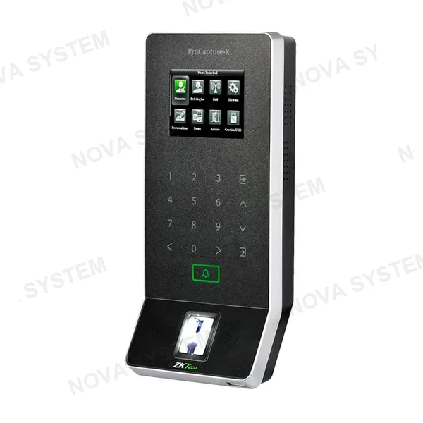 ZKTECO ZKTECO PROCAPTURE-X Control de Acceso PoE con Lector de Huella y Tarjeta