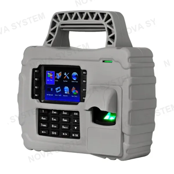 ZKTECO ZKTECO S922-4G Control de Asistencia 4G Portátil con Lector de Huella, Tarjeta y PIN IP65