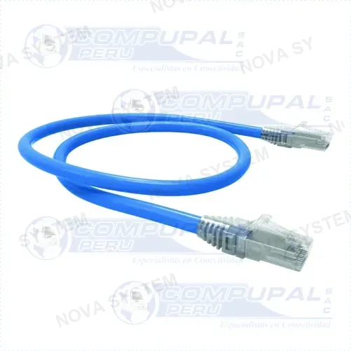 PATCH CORD FURUKAWA CAT6 35123256 MULTILAN 1MT AZU...