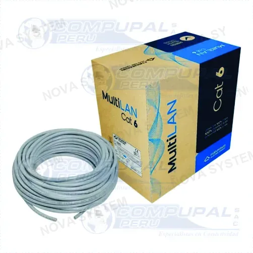 CABLE DE RED FURUKAWA CAT6 23400012 MULTILAN 24AWG...