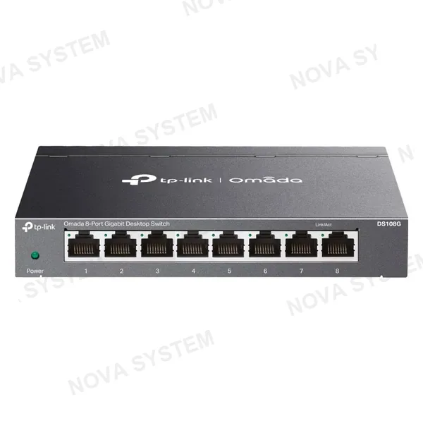 TP-LINK SWITCH TP-LINK DS108G 8PTS GB METAL OMADA
