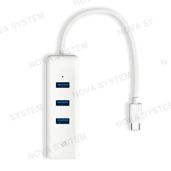 TP-LINK ADAPTADOR DE RED TP-LINK UE330C GB HUB 3PTS USB 2....