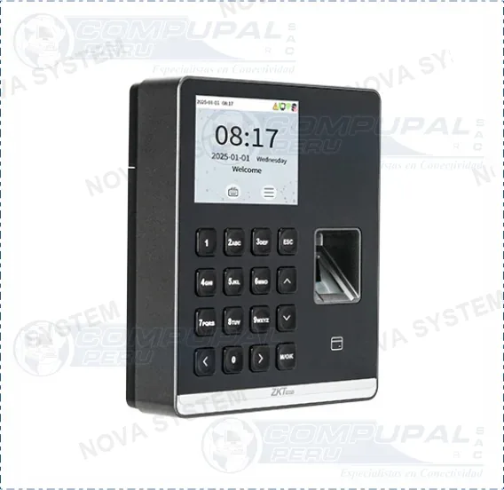 CONTROL DE ASISTENCIA ZKTECO SENSEFP M1 HUELLA + R...