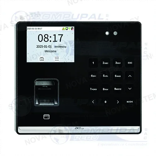 CONTROL DE ASISTENCIA ZKTECO SENSEFP M2 HUELLA + W...