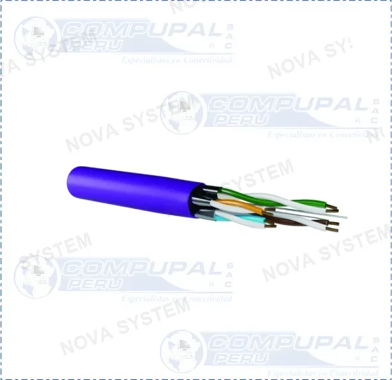 CABLE DE RED TRIMERX CAT6A U/FTP LSZH 23AWG VIOLET...