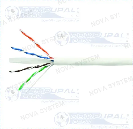 CABLE DE RED COMMSCOPE CAT6 1427077-2 LSZH-3 U/UTP...