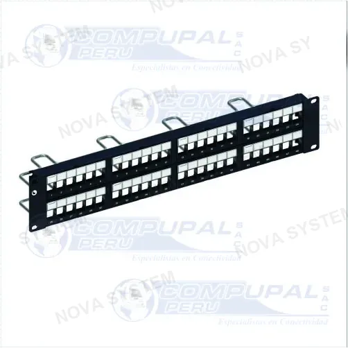 HP PATCH PANEL COMMSCOPE CAT6A 760237047 48PTS VACIO