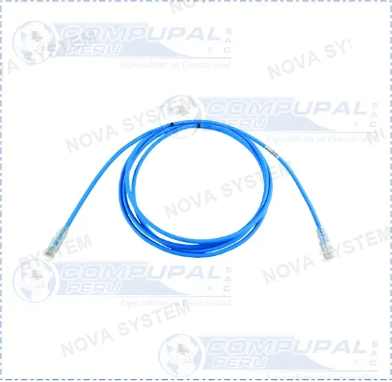 3M PATCH CORD COMMSCOPE CAT6A NPC6ASZDB-BL003M LSZH 3...
