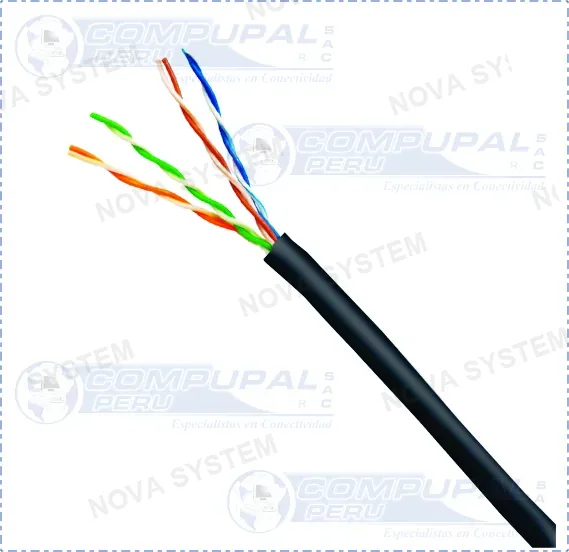 DIXON CABLE DE RED DIXON CAT5 7061 LSZH 305MTS EXT