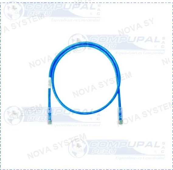 PATCH CORD COMMSCOPE CAT6 NPC06UZDB-BL001M LSZH 1M...