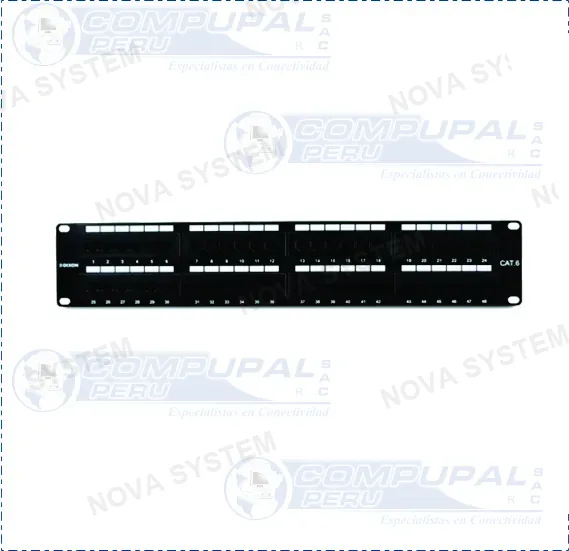 SATRA PATCH PANEL SATRA CAT6 48PTS