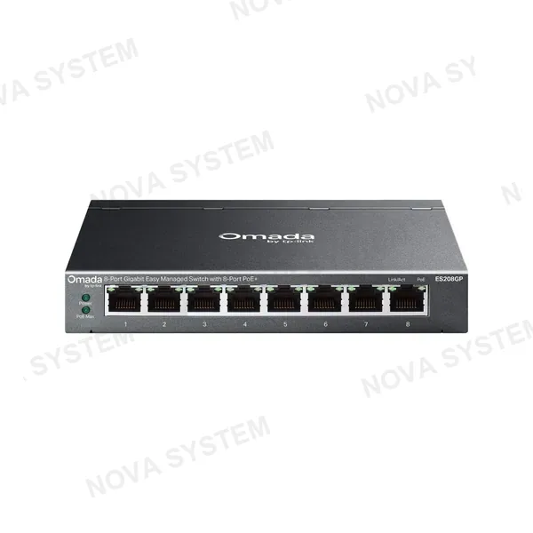 TP-LINK SWITCH TP-LINK AGILE ES208GP OMADA 8PTS GB POE+ 64...