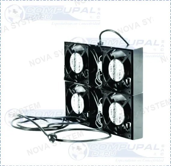 KIT DE VENTILADORES PARA GABINETE X4