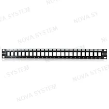 DIXON PATCH PANEL DIXON CAT6 PKJ24-C6-A/BK 24PTOS VACIO
