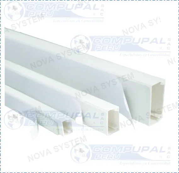 SATRA CANALETA SATRA 39X19 2MTS ADHESIVA BLANCO