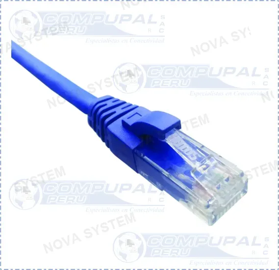 SATRA PATCH CORD SATRA CAT6 PCC6-3M-BLUE 3MTS AZUL