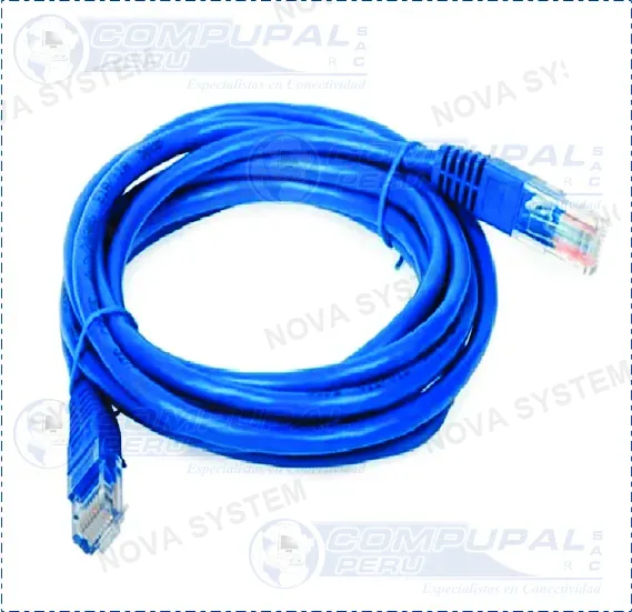 SATRA PATCH CORD SATRA CAT6 PCC6-2M-BLUE 2MTS AZUL