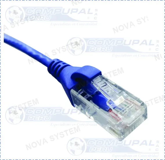 SATRA PATCH CORD SATRA CAT6 PCC6-1M-BLUE 1MT AZUL