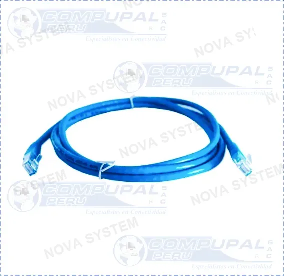 DIXON PATCH CORD DIXON CAT6 1MT AZUL