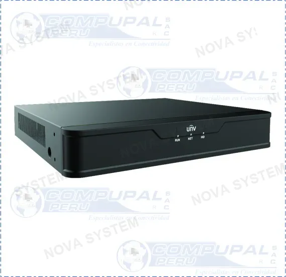 NVR UNV HIBRIDO NVR301-04S3 4CH + 1HDD 2MP