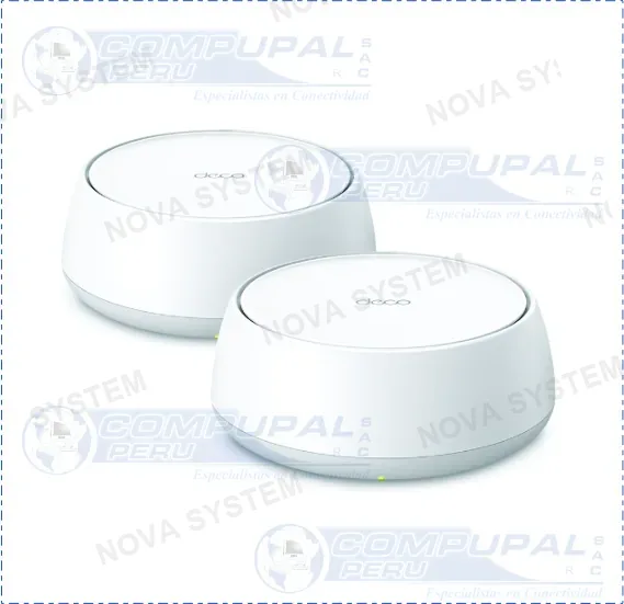 TP-LINK SISTEMA WIFI MESH TP-LINK DECO BE25-2 BE5000 PACK2...