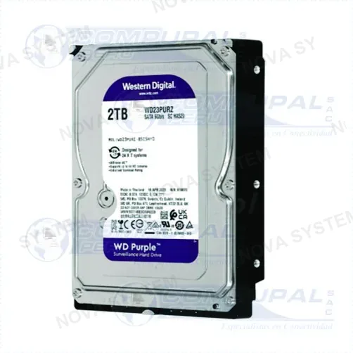 DISCO DURO WESTERN PURPURA 2TB