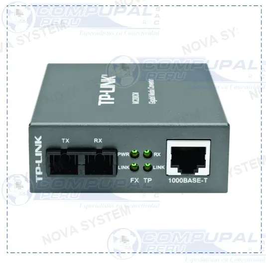 TP-LINK MEDIA CONVERTER TP-LINK MC200CM BASE1000 DUPLEX 55...
