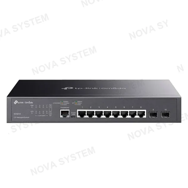 TP-LINK SWITCH TP-LINK TL-SG3210 8PTS GIGABIT ADMIN + 2SFP