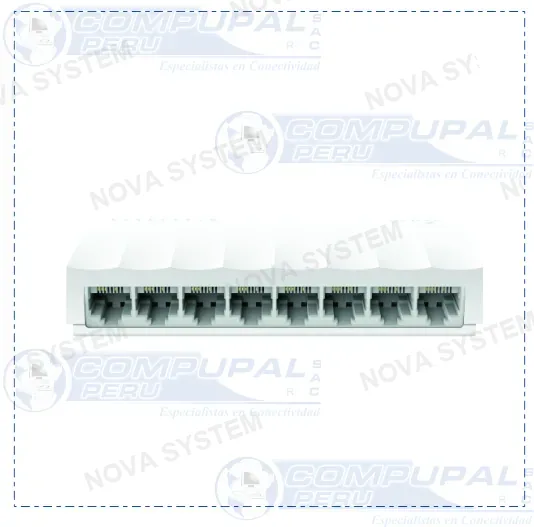 TP-LINK SWITCH TP-LINK LS1008 8PTS 10/100 LITEWAVE PLASTIC...