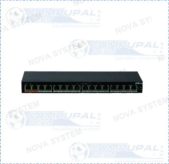 DAHUA SWITCH DAHUA PFS3016-16GT-360 16PTS GIGABIT 802.3A...