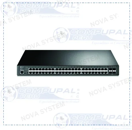 TP-LINK SWITCH TP-LINK TL-SG3452P 48PTS POE GB L2 + 4SFP 3...