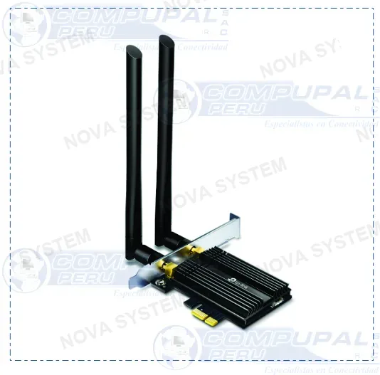 TP-LINK TARJETA DE RED TP-LINK TX50E PCIE AX3000 BLUETOOTH...